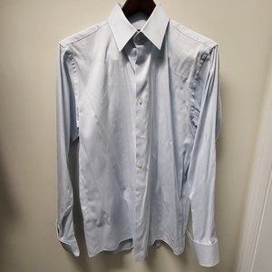 Boss - French Cuff - Men's Dress Shirt - Light Blue
